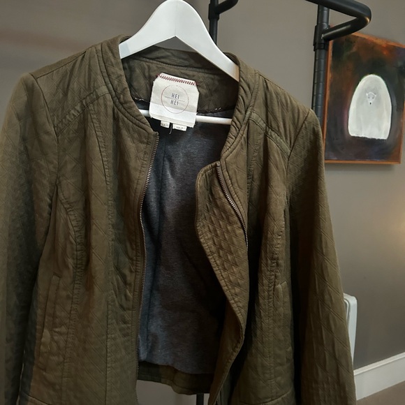 Anthropologie Hei Hei bomber jacket - Picture 2 of 3